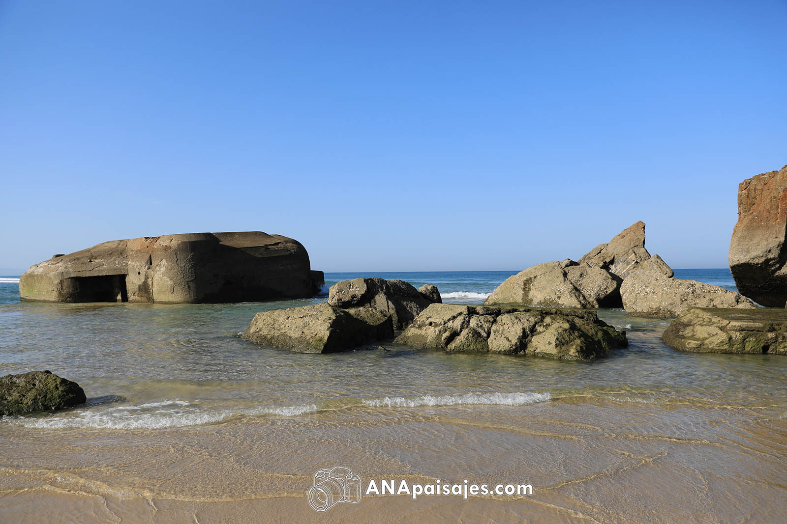 Bunquers de la playa de La Savanne